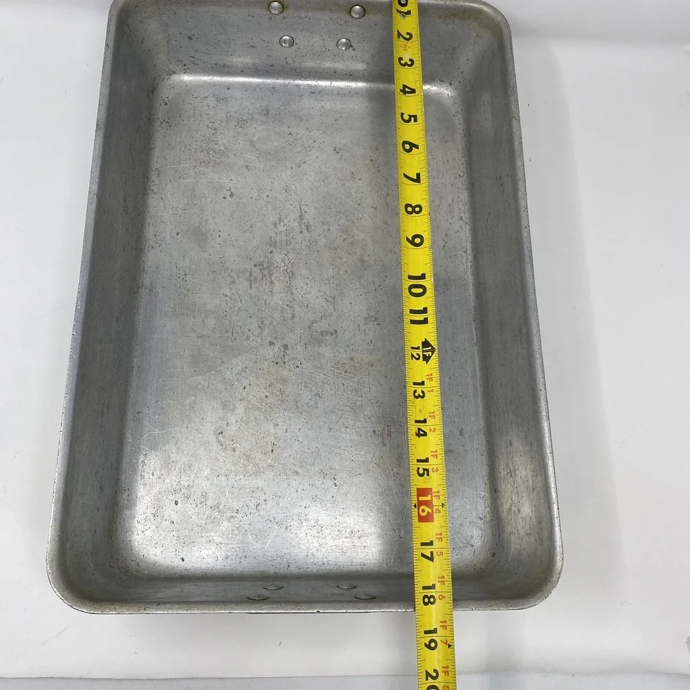 Vtg National‎ Sanitation Foundation NSF Commercial Aluminum Cookware 18x12x3.5